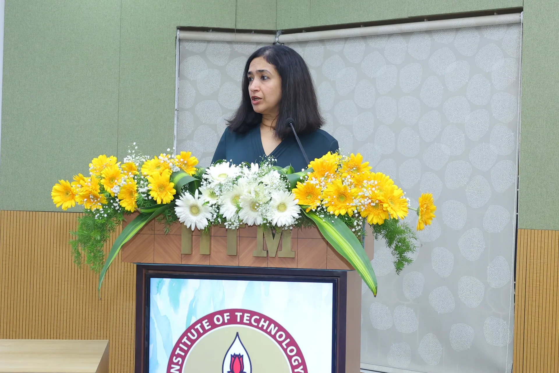 Ms. Kami Viswanathan at the inauguration of IIT Madras FedEx SMART Center