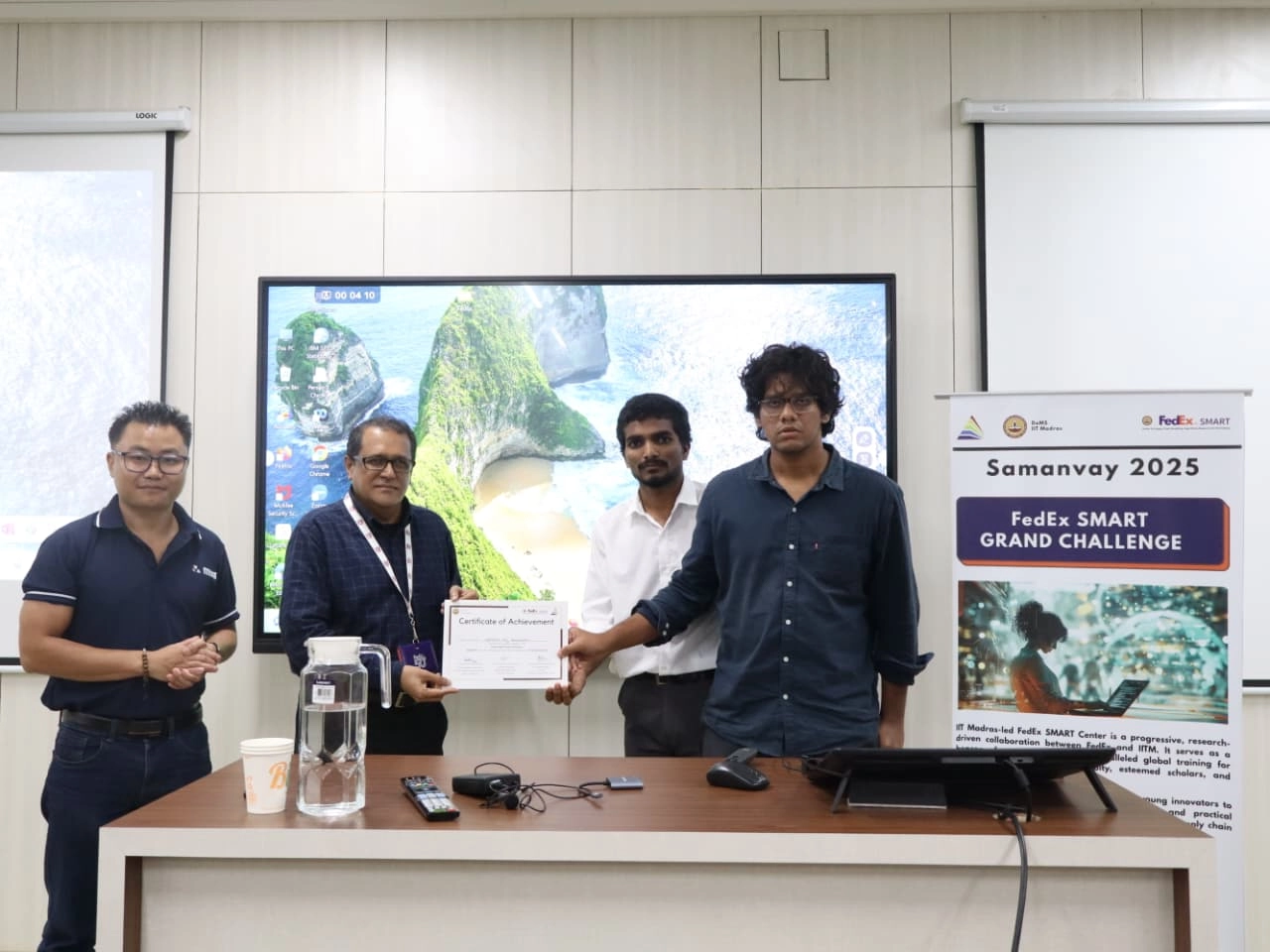 Winners of FedEx SMART Grand Challenge 2025