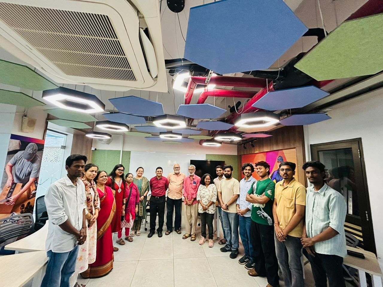 Team Picture with Prof. N Hemachandra